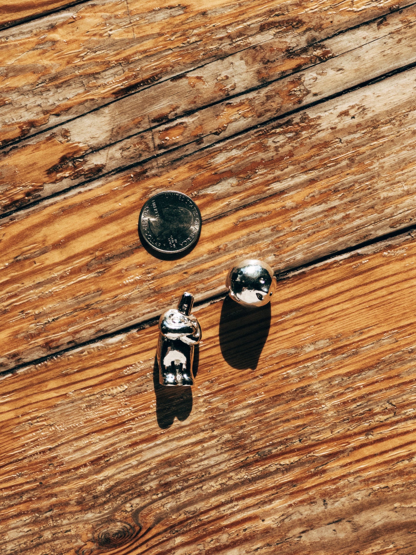 Solid Silver Smiski